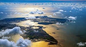 Vue ciel Ile de Ré, Saint-Martin-de-Ré